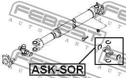 Joint, propshaft ASK-SOR - image 2