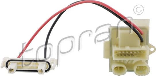 Resistor, interior blower 701 413