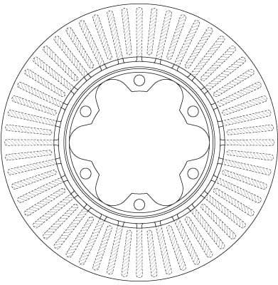 Brake Disc DF6481 - image 3
