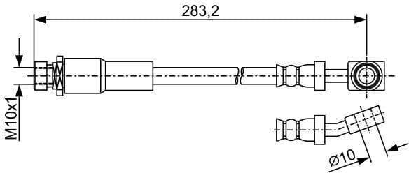 Brake Hose 1 987 481 972 - image 5