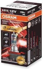 Osram Bulbs H11 12V NIGHT BREAKER +200% 1vnt - 64211NB200 - image 2