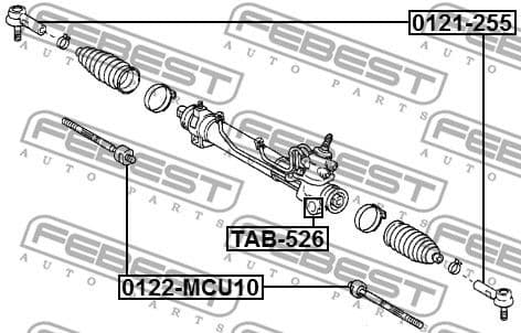 Inner Tie Rod 0122-MCU10