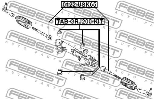 Inner Tie Rod 0122-USK65 - image 2