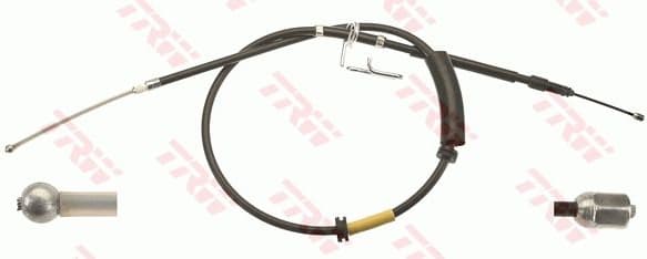 Cable Pull, parking brake GCH723 - image 2