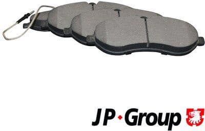Brake Pad Set, disc brake JP 4163602610
