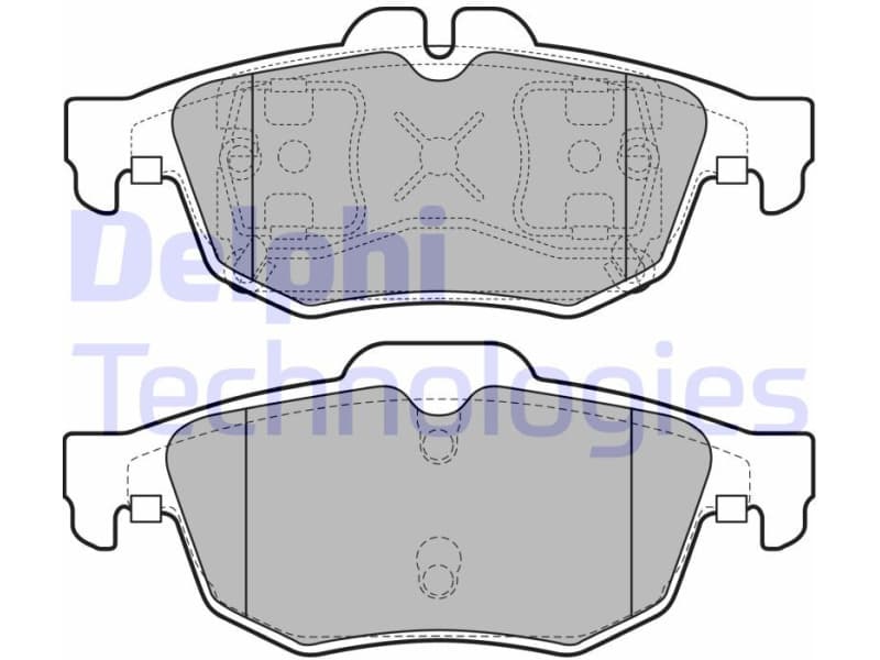 Brake Pad Set, disc brake LP2259