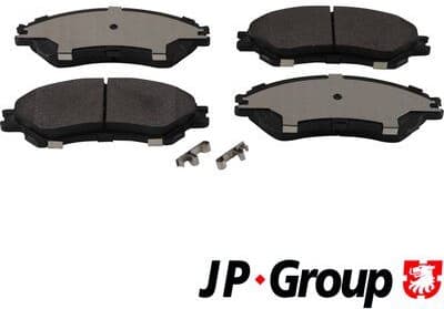 Brake Pad Set, disc brake JP 4763604510