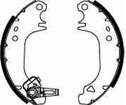 Brake Shoe Set GS8322 - image 2