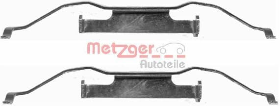 priedų komplektas, diskinių stabdžių trinkelės 109-1148