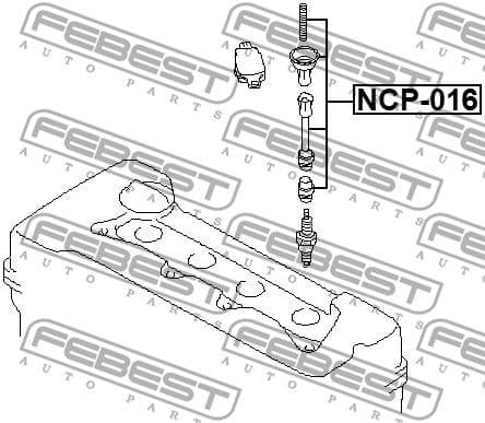 Plug, coil NCP-016 - image 2