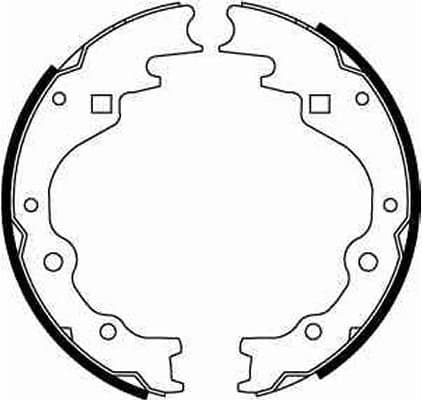 Brake Shoe Set GS8523 - image 3