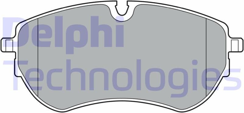 Brake Pad Set, disc brake LP3406