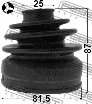 Bellow, drive shaft 0415-CY4ALHT - image 2