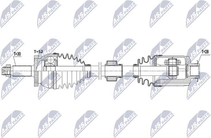 Drive Shaft NPW-HY-573