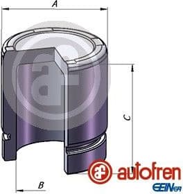 Piston, brake caliper D025357