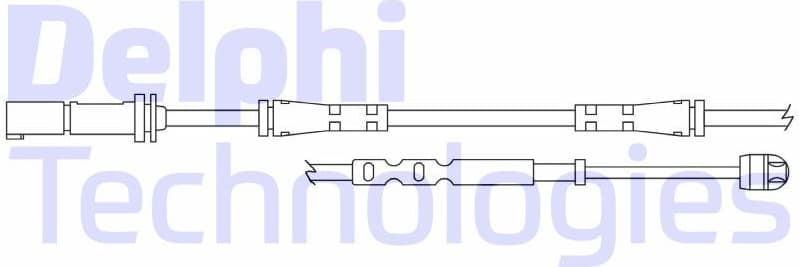 Warning Contact, brake pad wear LZ0312