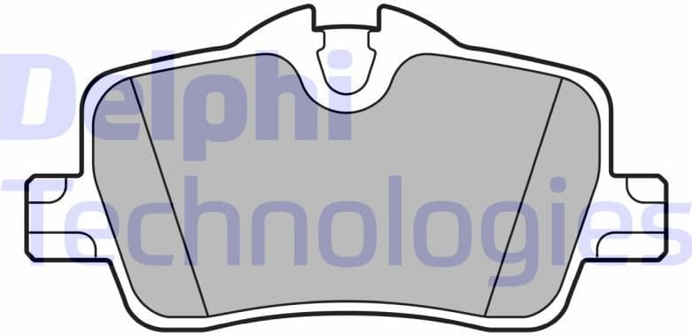 Brake Pad Set, disc brake LP3606