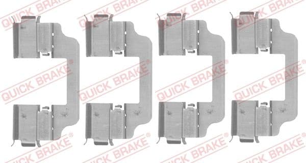 Accessory Kit, disc brake pad 1090153