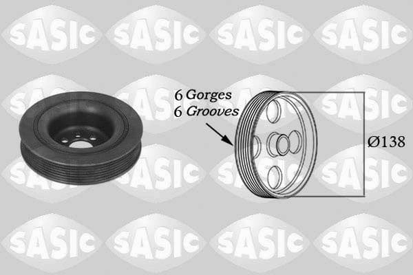 Belt Pulley, crankshaft 9001800