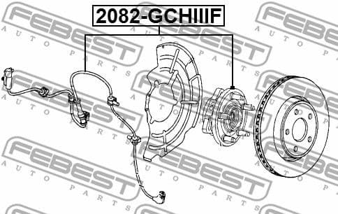 Wheel Hub 2082-GCHIIIF - image 2