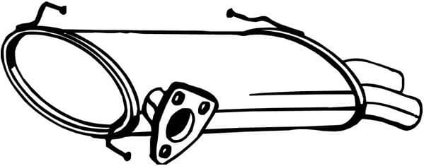 Rear Muffler 135-129