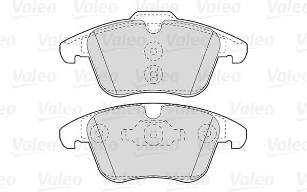 Brake Pad Set, disc brake ESSENTIAL 301879 - image 2