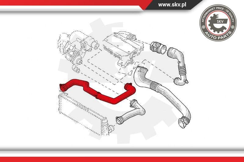 Charge Air Hose 24SKV742 - image 4