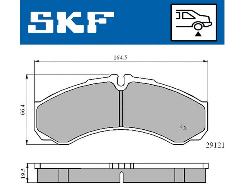 Brake pads front VKBP 90130