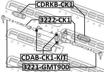 Tie Rod End 3221-GMT900 - image 2