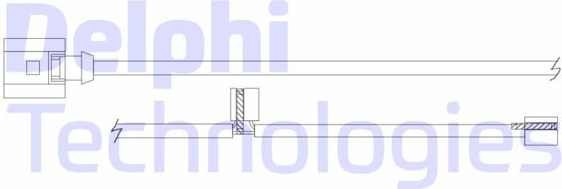Warning Contact, brake pad wear LZ0301