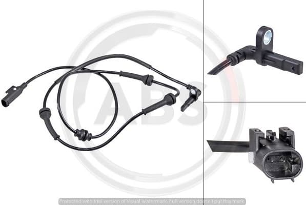 Sensor, wheel speed 32118