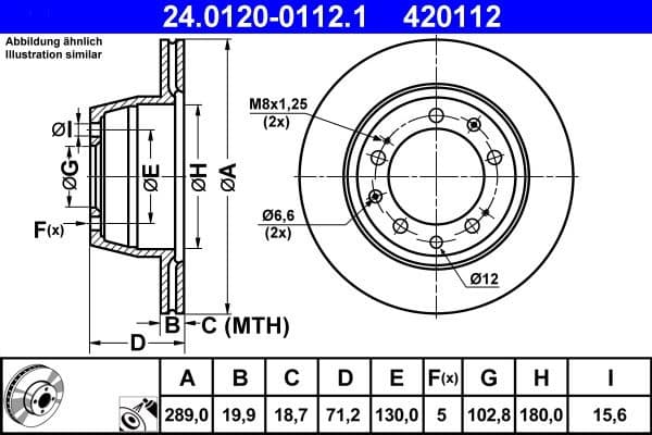 Brake Disc 24.0120-0112.1