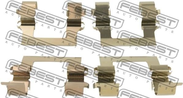Accessory Kit, disc brake pad 0403-CSF