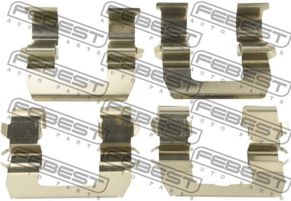 Accessory Kit, disc brake pad 0403-PD4WR