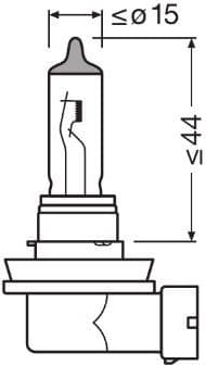 Osram Bulbs H11 12V NIGHT BREAKER +200% kompl. 2vnt - Autoera