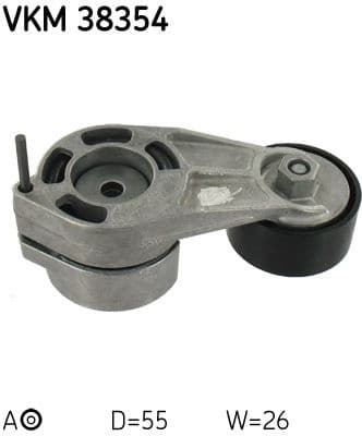 Belt Tensioner, V-ribbed belt VKM38354 - image 2