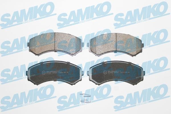 Brake Pad Set, disc brake 5SP569