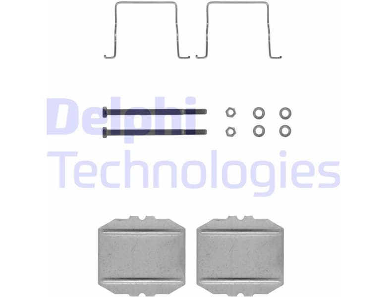 Accessory Kit, disc brake pad LX0122