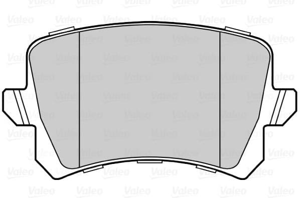 Brake Pad Set, disc brake ESSENTIAL 302258 - image 2