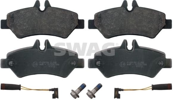 Brake Pad Set, disc brake 10 91 6708