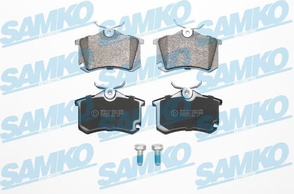Brake Pad Set, disc brake 5SP1508