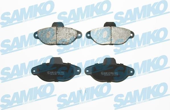 Brake Pad Set, disc brake 5SP483