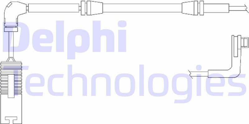 Warning Contact, brake pad wear LZ0171