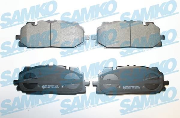 Brake Pad Set, disc brake 5SP2102