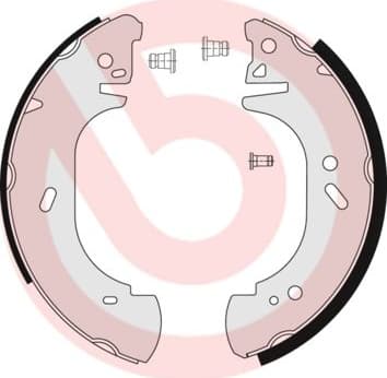 Brake Shoe Set ESSENTIAL LINE S 24 522