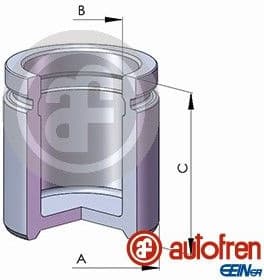 Piston, brake caliper D025795