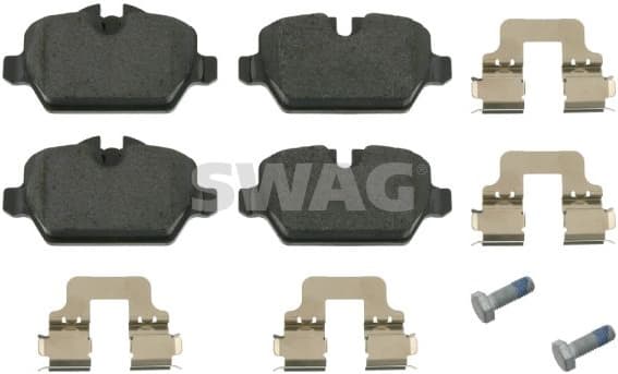 Brake Pad Set, disc brake 20 91 6560