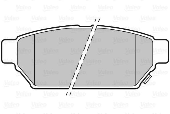 Brake Pad Set, disc brake ESSENTIAL 301844 - image 2
