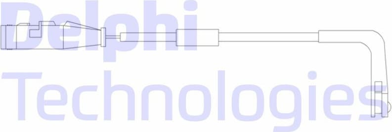 Warning Contact, brake pad wear LZ0187