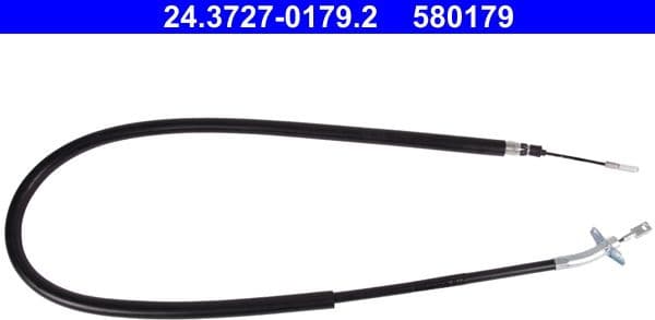 Cable Pull, parking brake 24.3727-0179.2 - image 2